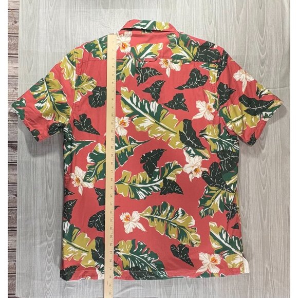 Todd Snyder Terry Cloth Lined Guayabera shirt + shorts LL size M multicolor NWOT - Picture 8 of 10